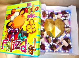 Corazón achocolatado